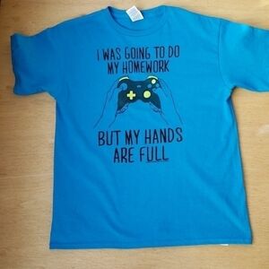 𝅺delta Youth Graphic T Shirt NWOT